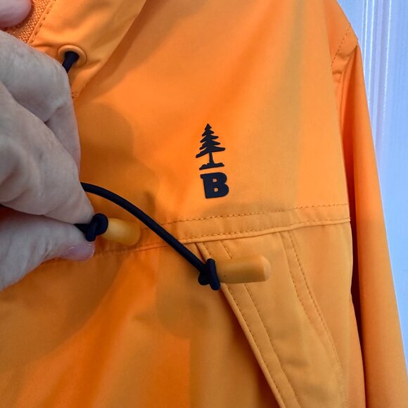 O-2 Bass Outdoor Hooded Water resistant Windbreaker jacket, Sz M - Picture 4 of 8